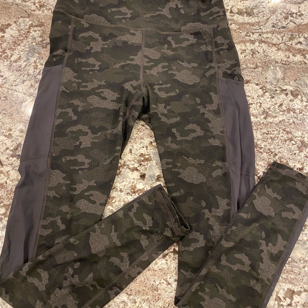 Fabletics Tall Camo Powerhold Leggings